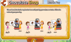 Chocolate shop game 2