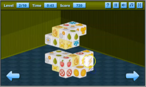 3D Mahjong game 3