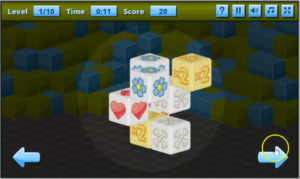 3D Mahjong game 2