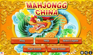 Mahjong China game 1